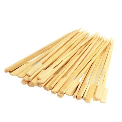 China Eco-Friendly Wholesale Customized Bamboo Barbecue Wood BBQ Spits Importer BBQ Sticks for sale