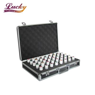 China Small Metal Essential Oil Briefcase (Holds 60 sample vials) for sale