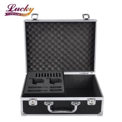 Китай Professional Tattoo Kit Case with Lock Key Aluminum Carry Storage Supply Bag Potable Carrying Case High Quality продается