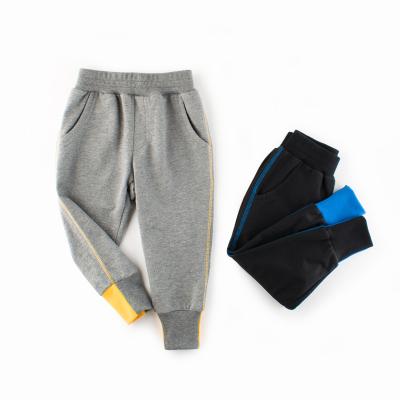 China Sale Gray Sweatpants And Wholesale Boys Breathable Warm Cotton Pants Sweatpants With Pockets for sale