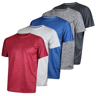 China High Quality Short Quick Dry Sporty Gym Workout Active Sleeve T-Shirt Shirts Big/Tall/Custom for sale