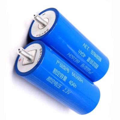 China Toys Free Shipping 66160 High Quality Yinlong 2.3v 40Ah LTO Lithium Titanate Battery Cell Used In Automobile Starting for sale