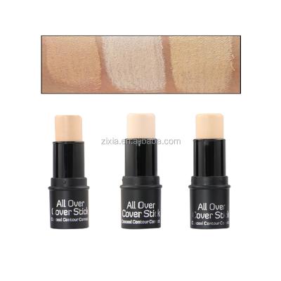 China 2019 Full Coverage Foundation Concealer Stick Makeup High Quality Private Label Brand Whitening Makeup 3 Colors for sale