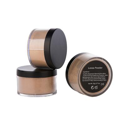 China Acne/Spot Removing Promotional Makeup Mineral Foundation Without Low Powder Label Setting Translucent Powder Loose Waterproof Makeup Custom Moq for sale