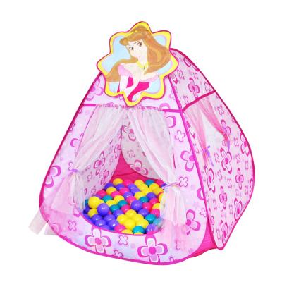 China Toy Sweet Prince Play Ball Soft Chamber with 100 Plastic Ocean Pit Balls for sale