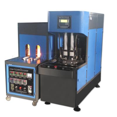 China Semi-automatic PET bottle blowing machine .factory price bottle blower / blow molding machine. for sale