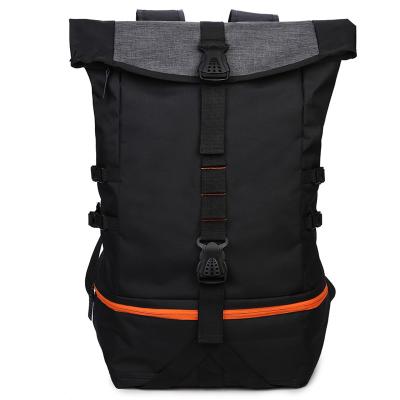 China Waterproof Soccer Ball Bag Sports Gym Backpack Rolltop Travel Football Outdoor Basketball Backpack For Men for sale