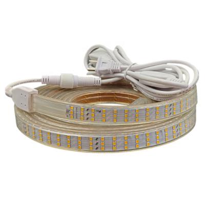 China Outdoor Led Flexible Strip Light 110v Smd2835 264leds/M Led Strip Three Row Led Strip Lights for sale