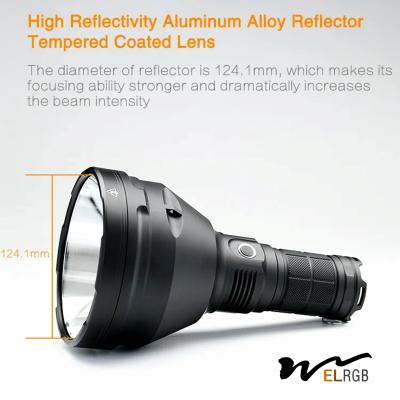 China MT35 PLUS Handheld Flashlight XHP35 Hi 2700 Lumen Led Searchlight for sale