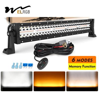 China Barras de luz de 240W 4x4 Vehículo LED Luces de trabajo de 22 