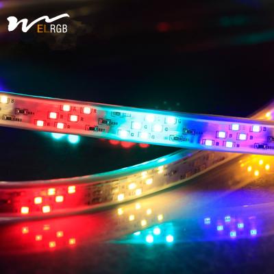 China Outdoor Signboard LED Strip Light with CRI 90 120LED/M and Waterproof Six-Color Dimmable for sale