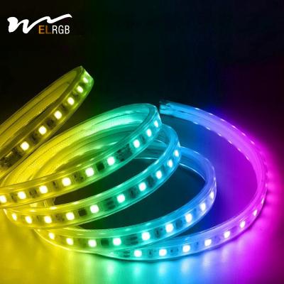 中国 Outdoor Marquee Watercolor LED Light Strip with Color-Changing Flashing Effect 10W/M 販売のため