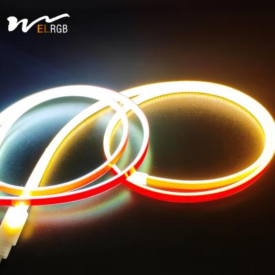 China Dimmable 220v Warm White Neon LED Light Strip with Color Rendering Index Ra 90 IP67 for sale