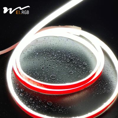 China Vertical Bending Direction 288 LEDs/M Ultra Bright COB LED Light Strip Waterproof Dimmable for sale