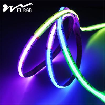 China 840Leds/M 24V IP65 Waterproof Flexible RGB LED Strip Light with Voice Control and 3- for sale