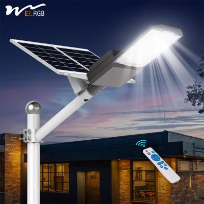 China Waterproof IP67 Solar Street Light with Dusk to Dawn Safety and Outdoor Motion Sensor for sale