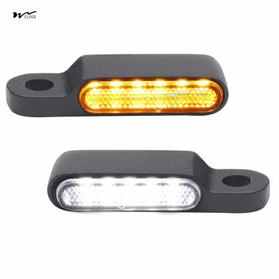 China 12V Front Motorcycle Running Lights with Mini Handlebar Sequential LED Turn Signals for sale