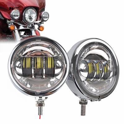 China 4.5 Inch LED Passing Light for Electra Glide Vehicle Service Type and Lighting Design for sale