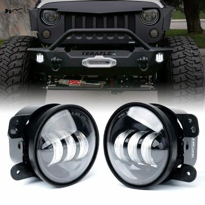 China 9 x 4.5 x 6 inches Package Dimensions 4-Inch 60W LED Fog Lights for Off-Road Driving for sale