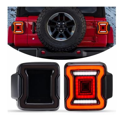 China Tail Lights Waterproof Class Waterproof Black Housing Smoke Lens 1Pair LED Accessories for sale