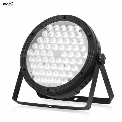 China High CRI Stage Light 60W*2 RGBW LED Par Light for Weeding Disco Fishing Lighting for sale