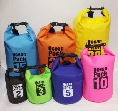 China For Boat Dry Bag 10L/15L/20L Cylinder Office Water Proof Backpack Waterproof Bag With Mobile Phone Case for sale