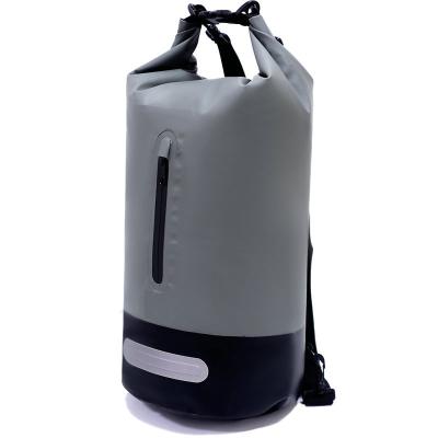 China For Wholesale Water Sports Boat PVC Tarpaulin Dry Pack Waterproof Backpack Ocean Pack for sale