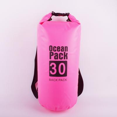 China For Boat Bag 5L 10L 20L 30L 40L Waterproof Dry Bag Backpack Ocean Waterproof Pack for sale