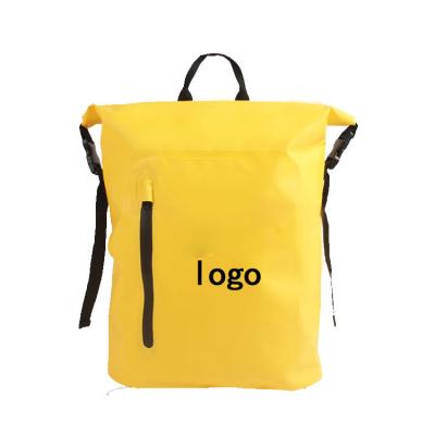 China For Water Resistant Heavy Duty Cylinder Office Tarpaulin Boat PVC 500D Dry Bag Waterproof Backpack for sale