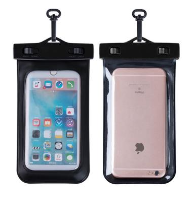 China Waterproof hot new products waterproof mobile phone cases, mobile phone PVC waterproof bag for sale