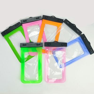 China PVC Pouch Case Cell Phone Waterproof Universal Swimming Waterproof Bag FO For All Mobile Phone for sale