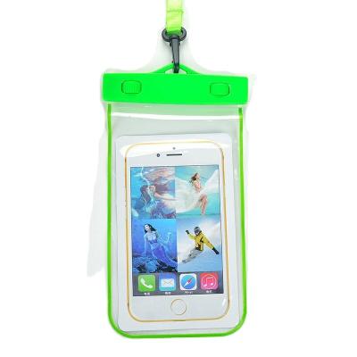 China Waterproof Phone Waterproof Case , Waterproof Phone Pouch Bottom Water Phone Case Bag for sale