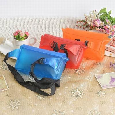 China For Boat Storage Waterproof Waist Bag For Swimming Transparent Pouch Dry Bag With Lanyard For Hiking Beach Kayaking for sale