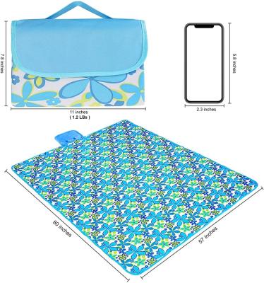 China Outdoor Camping Foldable Outdoor Picnic Travel Beach Picnic Blanket Waterproof Mats for sale