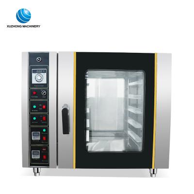 China Easy Operation 5 Tarys Electric Deck Oven Commercial Stainless Steel Pizza Bread and Cookie / Gas Oven for sale