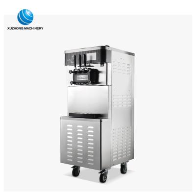 China Multifunction Stainless Steel High Output Ice Cream Machine Soft Serve Commercial for sale