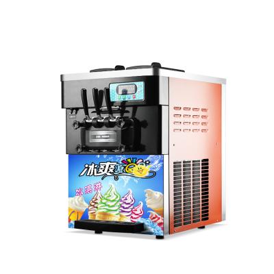 China Multifunctional factory wholesale automatic soft serve ice cream machine for snack bar, school, supermarket used for sale