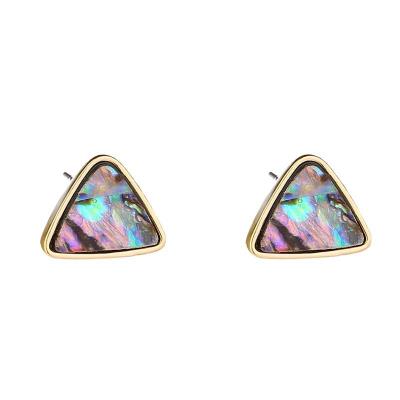 China FASHIONABLE European and American retro metal alloy geometric earrings European and American fashion earrings wholesale for sale