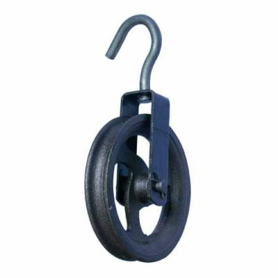 China Building Material Stores BLACK IRON ONE PIECE Pulley for sale