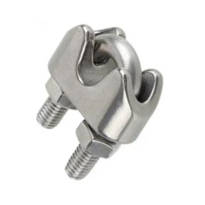 China Produced In Malleable Iron 304 Stainless Steel Wire Rope Clip DIN741 In Stock for sale