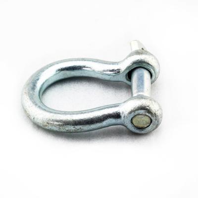 China Heavy Industry Marine Hardware Stainless Steel D Shackle Mini Bow Shackle for sale