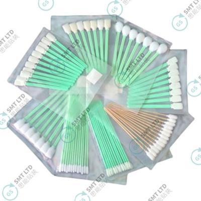 China Flat Head Long Rod Clean Cotton Swab Clean Precision Instrument Lens Polyester Fiber Wipe Rod for sale