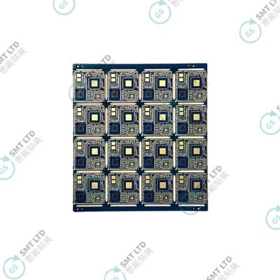 China PCB manufacturing 6 layers of half orifice plate for sale