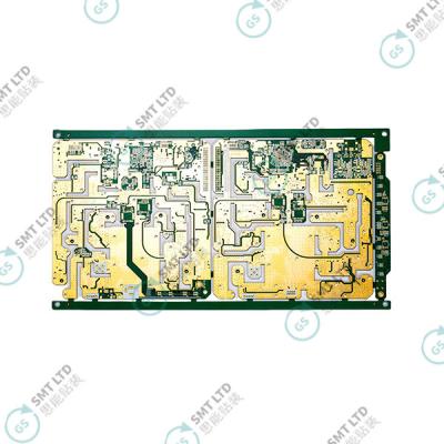 China PCB manufacturing Large gold surface six layer impedance plate for sale