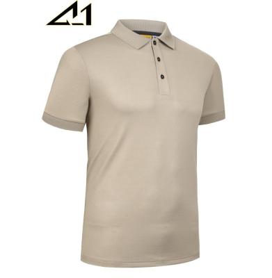 China Factory Sale Fashion Summer Solid Color Men's Cotton High Quality Polo Shirt Wholesale Various QUICK DRY T-shirt for sale