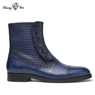 China 2020 New Style Men Shoes Durable Genuine Leather Boots Shoes For Boys for sale