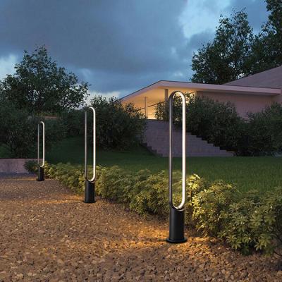 China Modern High Quality Aluminum Acrylic Classic Outdoor Park Yard Waterproof Lawn Lamp Ip54 Led Lawn Lamp for sale