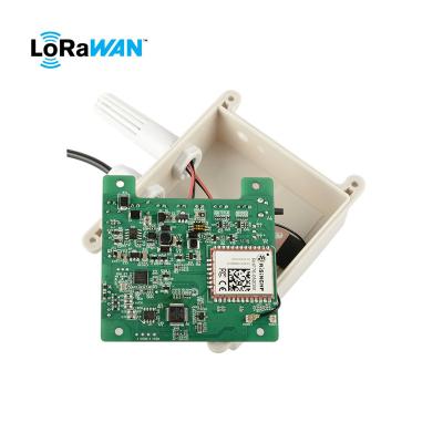 China Intelligent Agriculture LORA IOT Temperature and Humidity Node for Smart Building Environment Control for sale