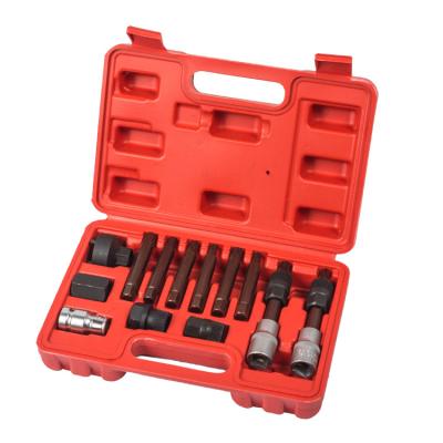 China Auto Repair Tools Magic Multifunctional Vehicle Repair Tool 13 Pcs Alternator Flywheel Pulley Removal Tool for sale