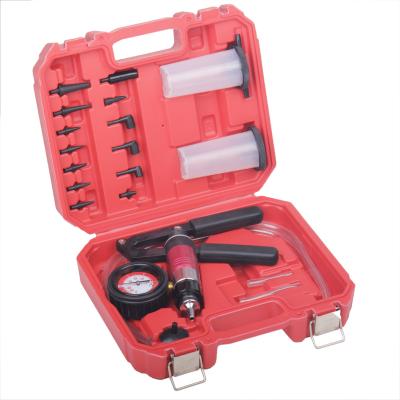 China Auto Repair Tools Type Auto Auto Handheld Brake Pump Gun Vacuum Car Diagnostic Tool Reservoir Oil Tester Liquid Tool Kit for sale